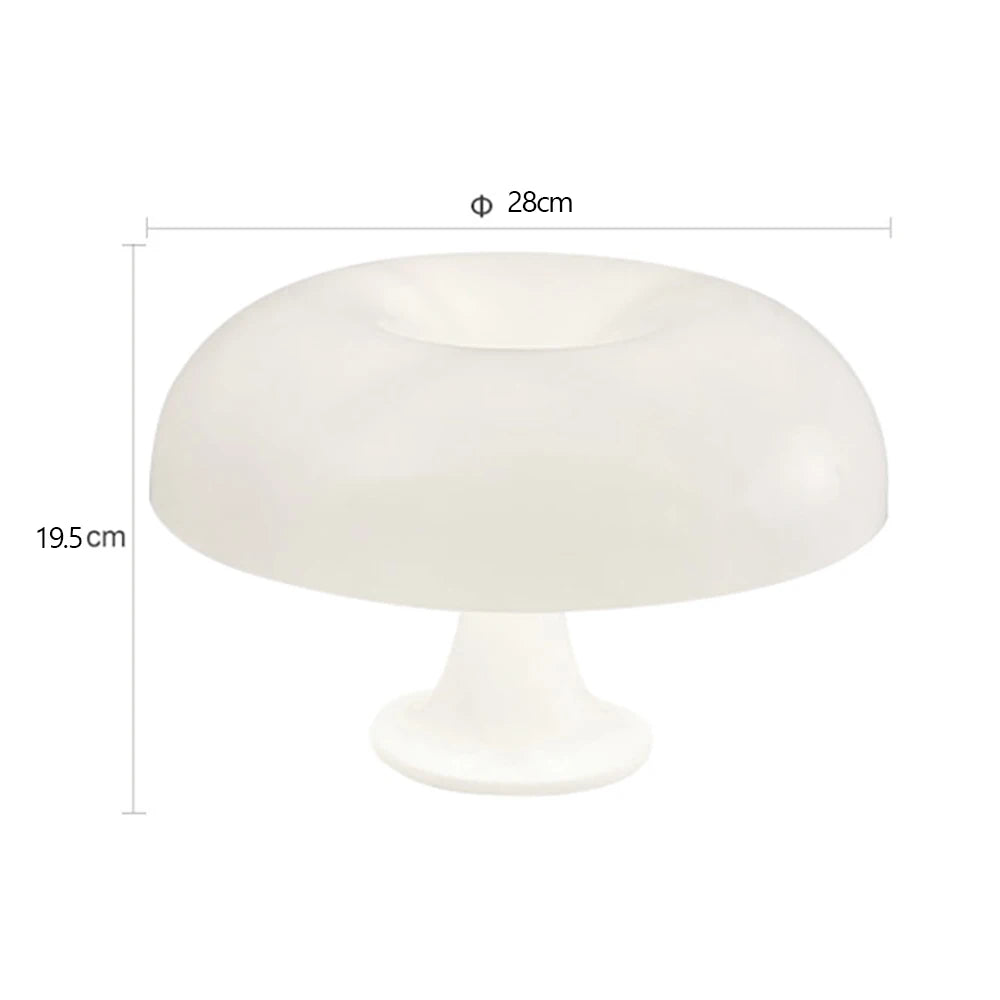 Klassische Pilztischlampe - Modernes Bauhaus Kunstdesign für Schlafzimmer und Dekoration