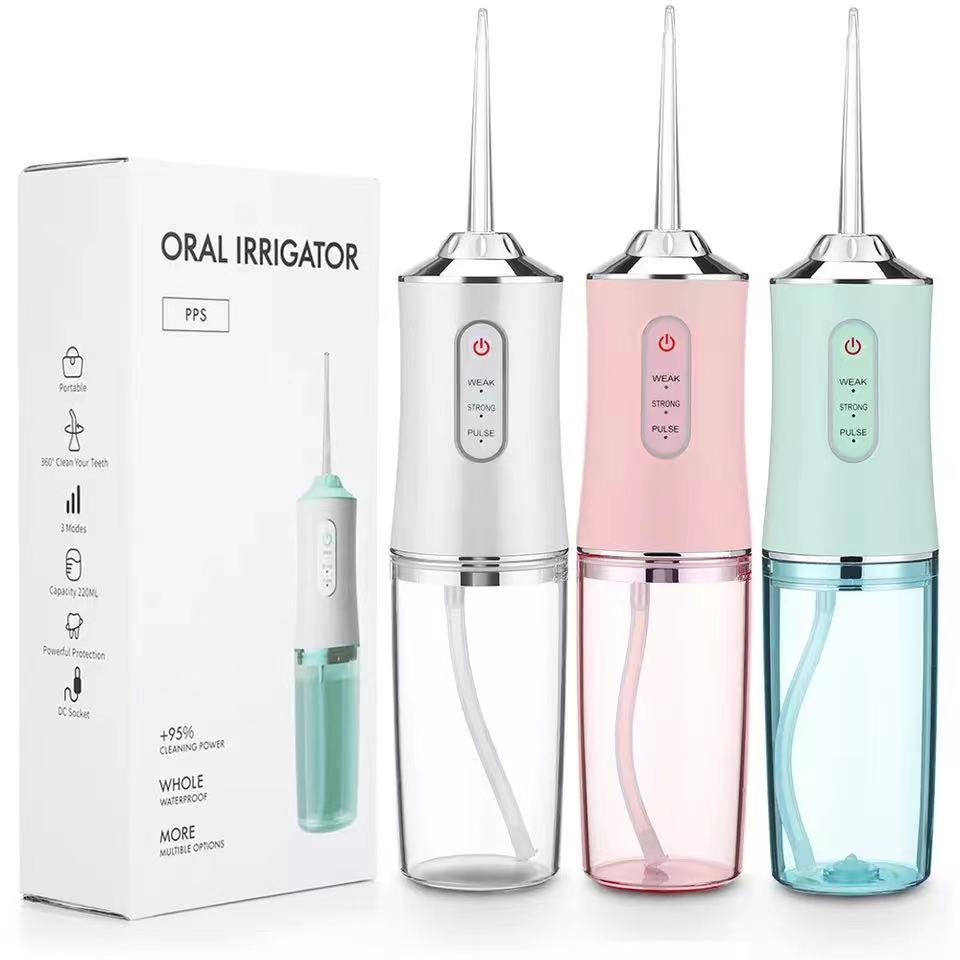Frendorf | Wasserdichter Irrigator Dentalreiniger, kabelloser & wiederaufladbarer Wasserzahnseide