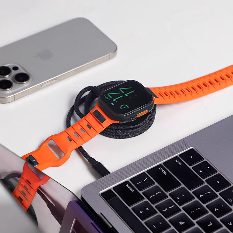 Frendorf | VoltMate DuoCharge Kabel – 100W Schnellladung & Apple Watch Magnetladung
