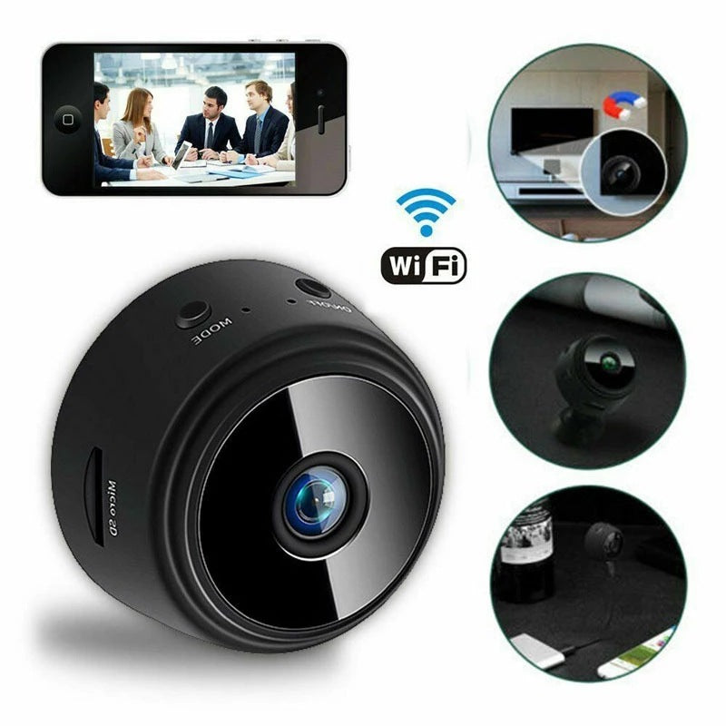 Frendorf | A9 Magnetische Saug Sicherheit Kamera HD Kamera Smart Infrarot Nachtsicht Home