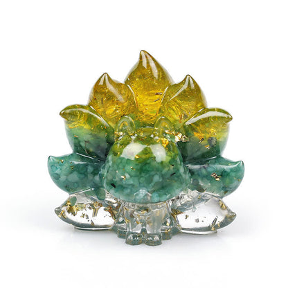 Frendorf Neunschwänzige Fuchs Edelstein Dekoration