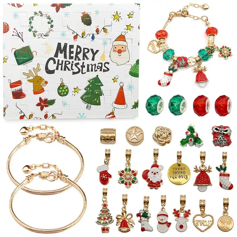 Frendorf | DIY Weihnachts-Adventskalender Armbänder Set