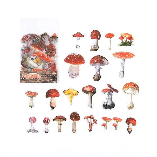 Geprägte Botanische Garten Aufkleber