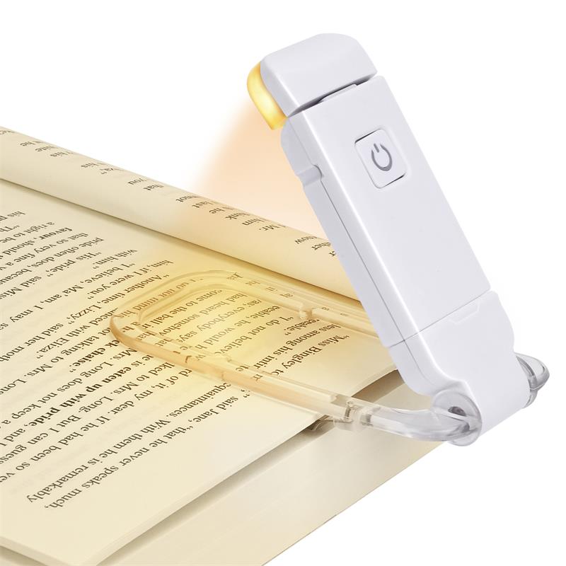 Frendorf | LED USB wiederaufladbare Buchleselampe Helligkeit einstellbar Augenschutz