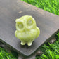Frendorf 3.5cm natürliche Kristall Eule Ornament Edelstein Dekoration