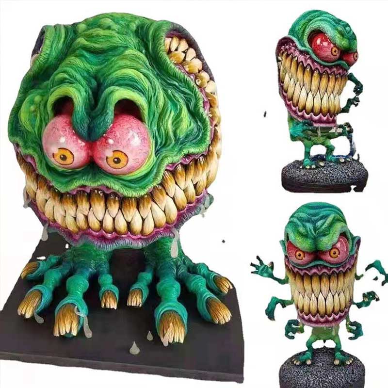 Frendorf | Wütende Große Mund Monster Statuen