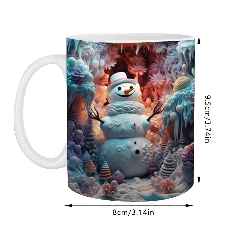 Frendorf | 3D Weihnachts-Schneemann Becher
