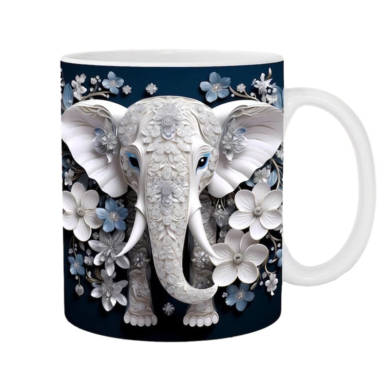 Frendorf | Elefantenmuster Tasse