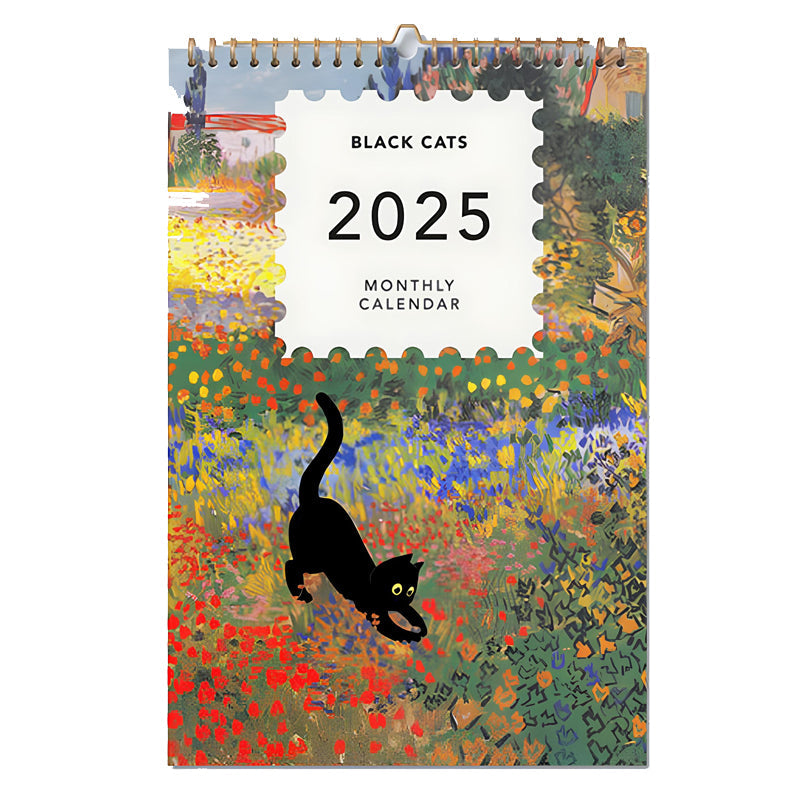 Frendorf | 2025 Schwarze Katze Kalender