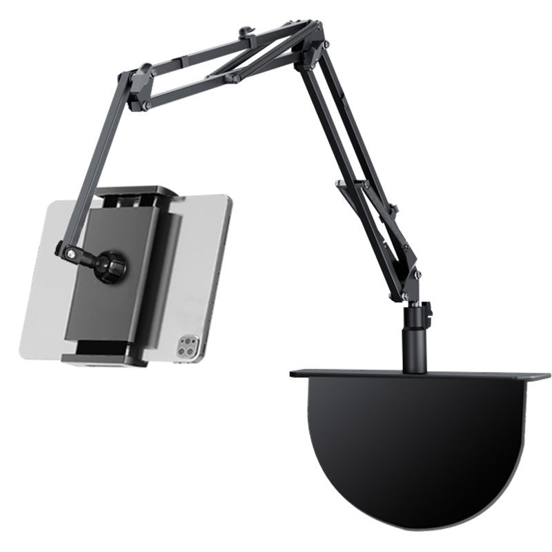 Ausziehbarer, versteckter Telefon-/Tablethalter am Bett