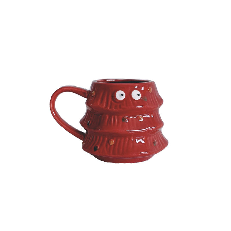 Frendorf | Kreative Big Eyes Weihnachtsbaum Tasse