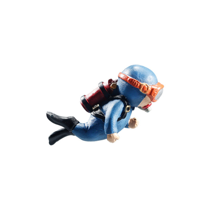 Frendorf | Schwimmender Taucher - Aquarium Ornament