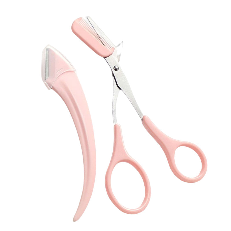 Frendorf | Augenbrauen Trimmer Set🌙Augenbrauenschneider mit Kamm✂️