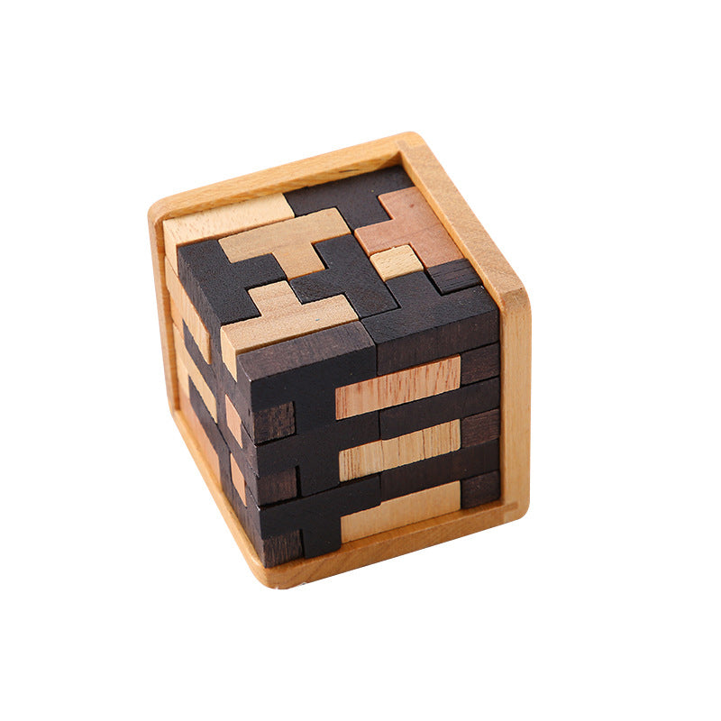 Frendorf | Hölzernes Intelligenzspielzeug Brain Teaser Game