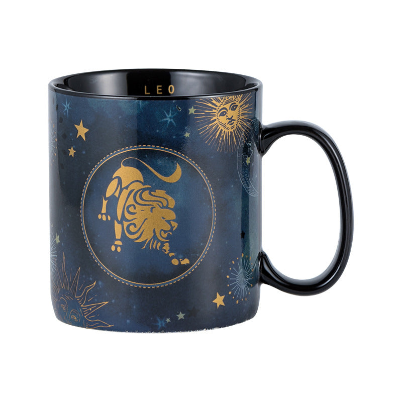 Frendorf | 12 Sternzeichen Tasse Kobaltblau Keramische Kaffeetasse