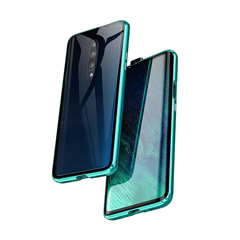 Frendorf | Magnetisches gehärtetes Glas doppelseitige Telefonhülle für Samsung