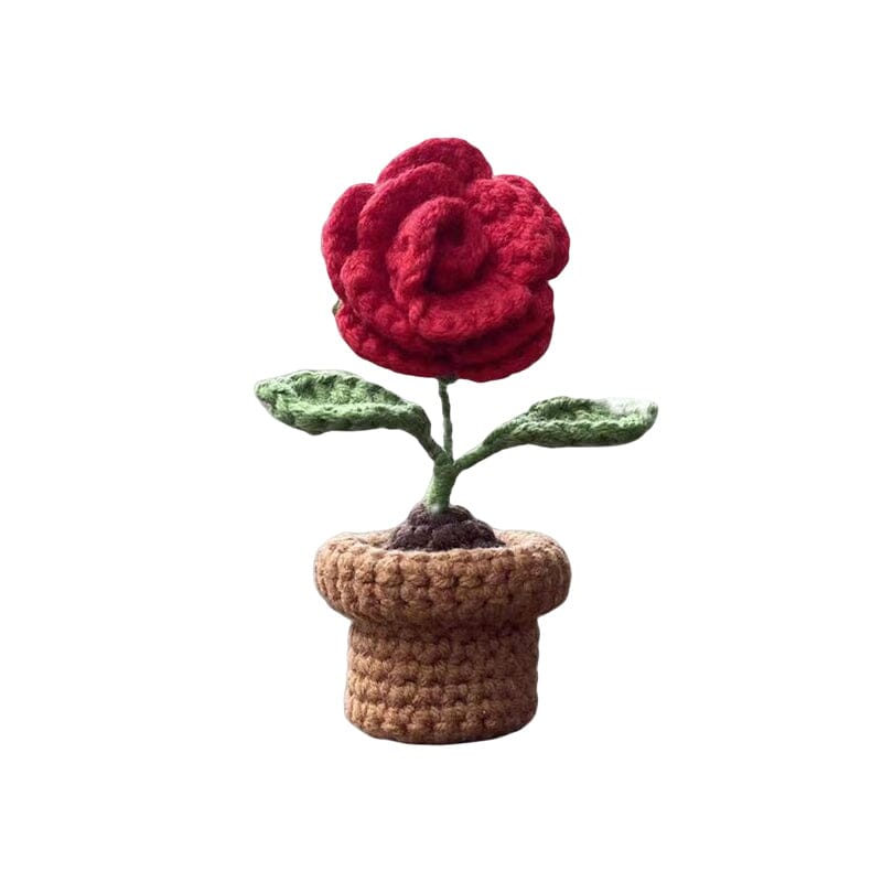 Frendorf | Handgemachte gestrickte Blumen