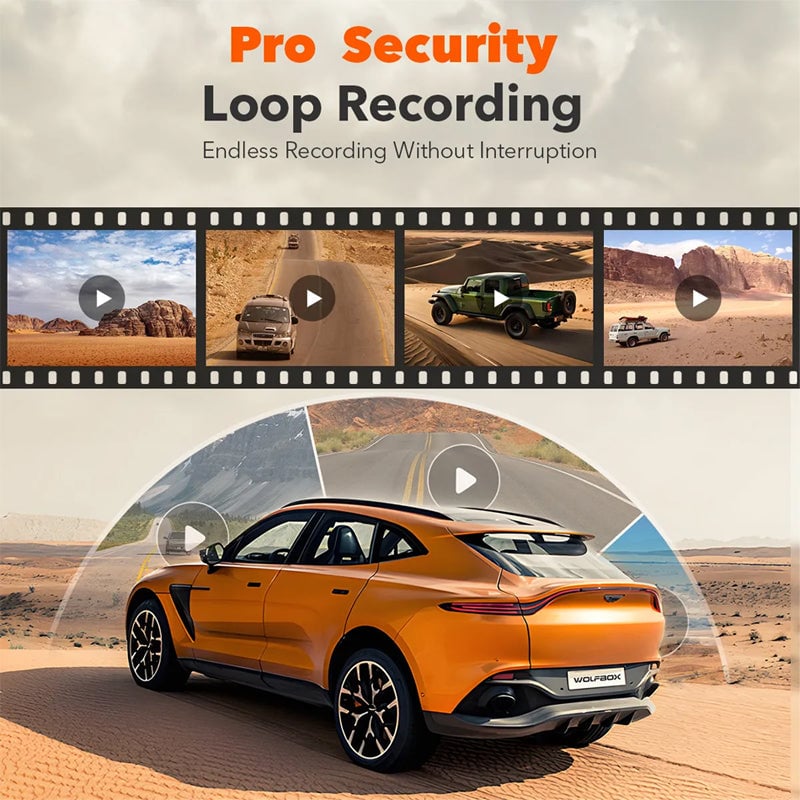 Frendorf | 10" HD Multifunktions-Touchscreen-Autokamera