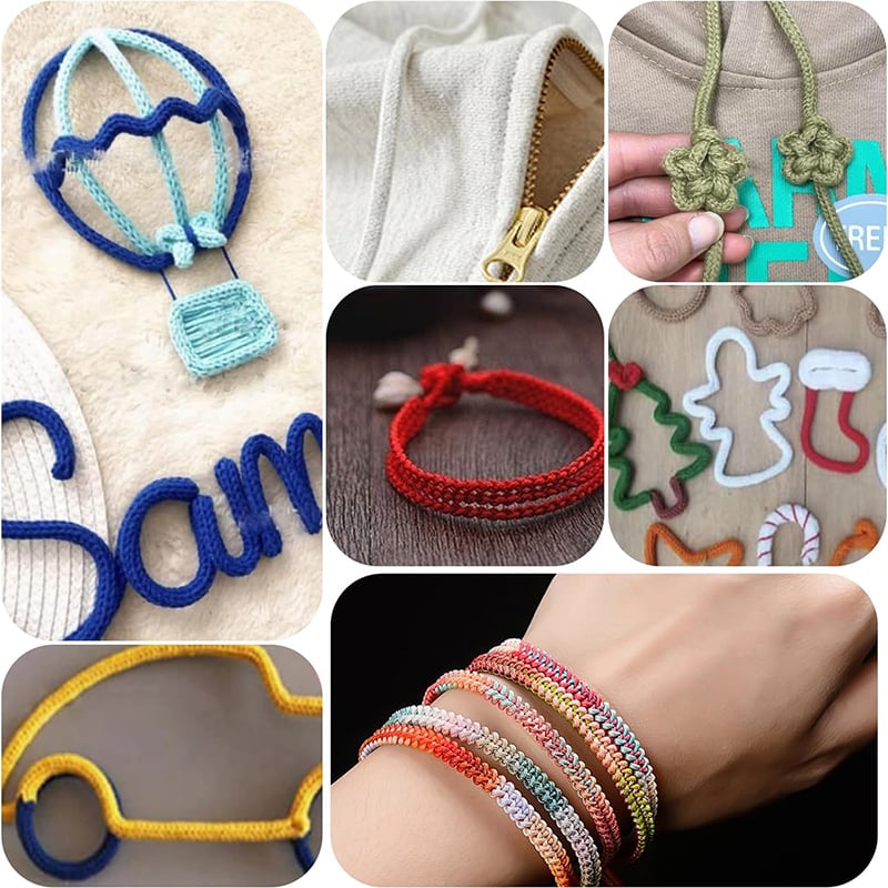 Frendorf |  Kordeln - Gleichmäßiges Stricken leicht gemacht