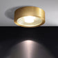 Frendorf | LumoLux Ultra-thin LED Deckenleuchte | Kupfer | Modernes Design | Dimmbare Deckenlampe | Energieeffizient | Stimmungslicht