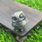 Frendorf 3.5cm natürliche Kristall Eule Ornament Edelstein Dekoration