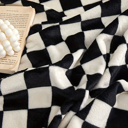 Klassische Karodecke – Weiche und Warme Decke für Sofa und Schlafzimmer