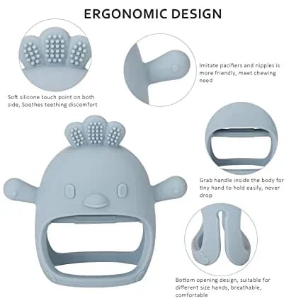 Frendorf | Baby Beißring Hühnerhandschuhe