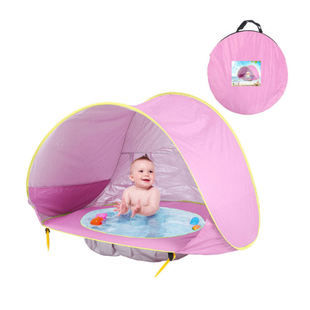 Frendorf | Babyzelt mit UV-Schutz und Mini-Pool – SunShell