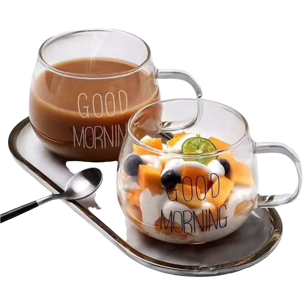 Frendorf | Guten Morgen kreativer Glasbecher