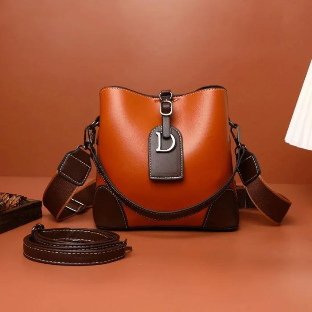 Frendorf | ShoulderBag: Echtes Leder Nische Damen Umhängetasche