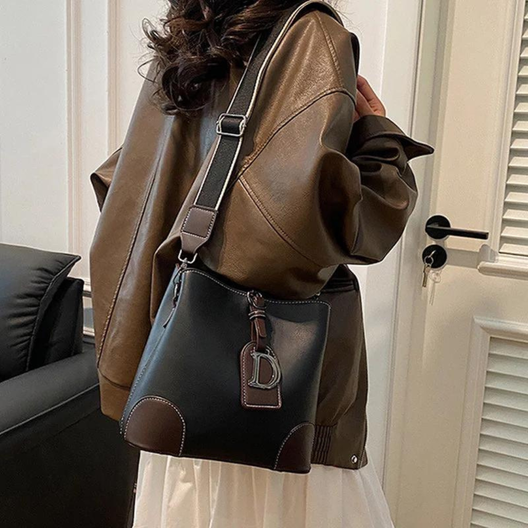 Frendorf | ShoulderBag: Echtes Leder Nische Damen Umhängetasche