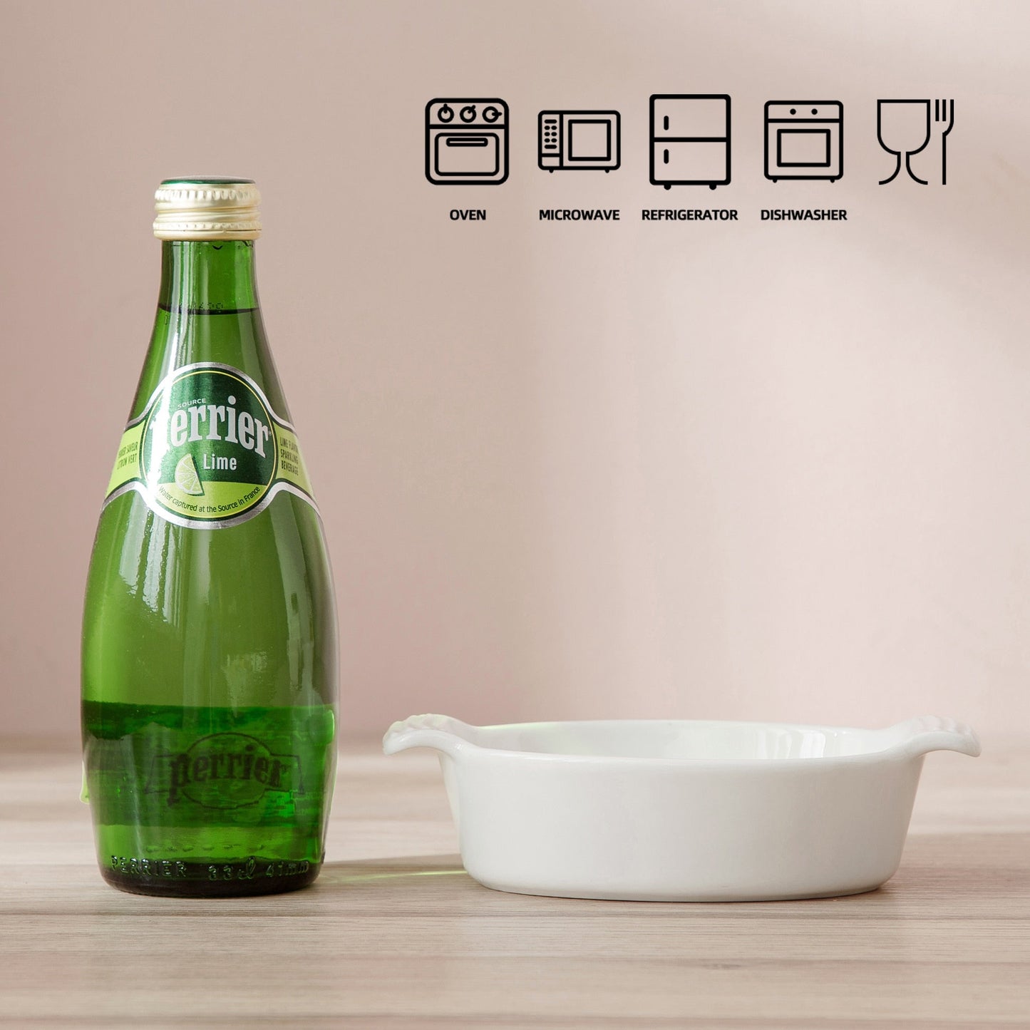 Frendorf | Backplatte mit Griff Souffle Brulee Tapas Tortenbackformen