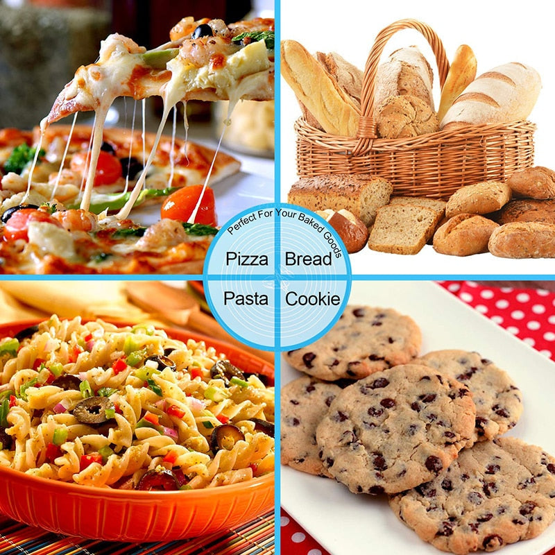 Frendorf | Backmatte Blech Backmatte zum Ausrollen von Teig Antihaft-Maker Halter