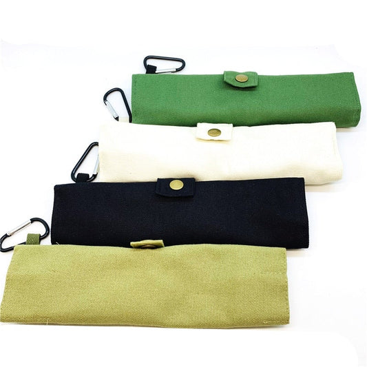 Bamboo Besteckset mit tragbarem Etui