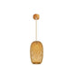 Hängende Deckenlampe aus Bambus A │ Handgefertigte Beleuchtung aus Holz und Ratten für die Inneneinrichtung