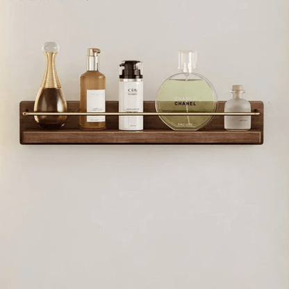 Frendorf | BAMBOORA – Bambus-Wandgarderobe mit Regal für intelligente Aufbewahrung