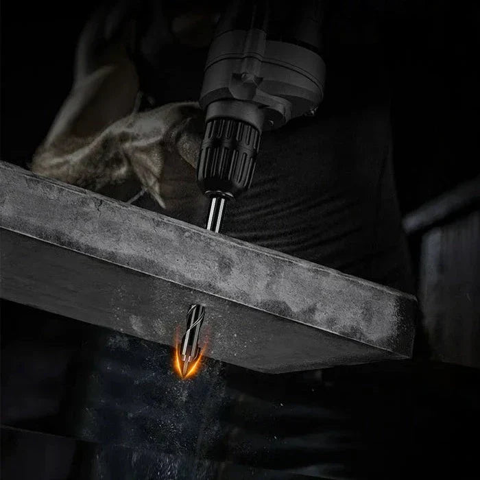 Frendorf | Bohrer Set | 7-teilig | Hartmetall | 4-Schneiden Kreuzdesign | Universell kompatibel