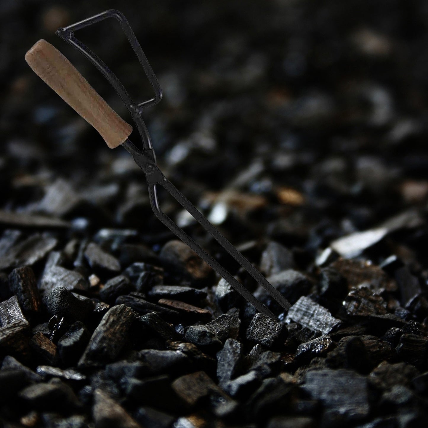 Frendorf | Barbecue Holzkohle Zange Einzigartige Form BBQ Holzkohle Zange