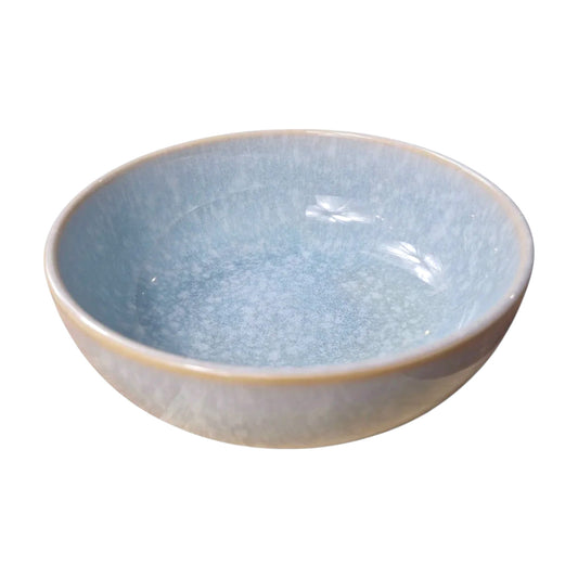 Frendorf | Bluebell Müslischale 16cm - Elegante Keramikschale mit Blaulocken-Blumenmotiv - Perfekt zum Servieren von Müsli, Suppen oder Snacks - Fügt Ihrer Tischgeschirrkollektion eine zarte und erfrischende Note hinzu