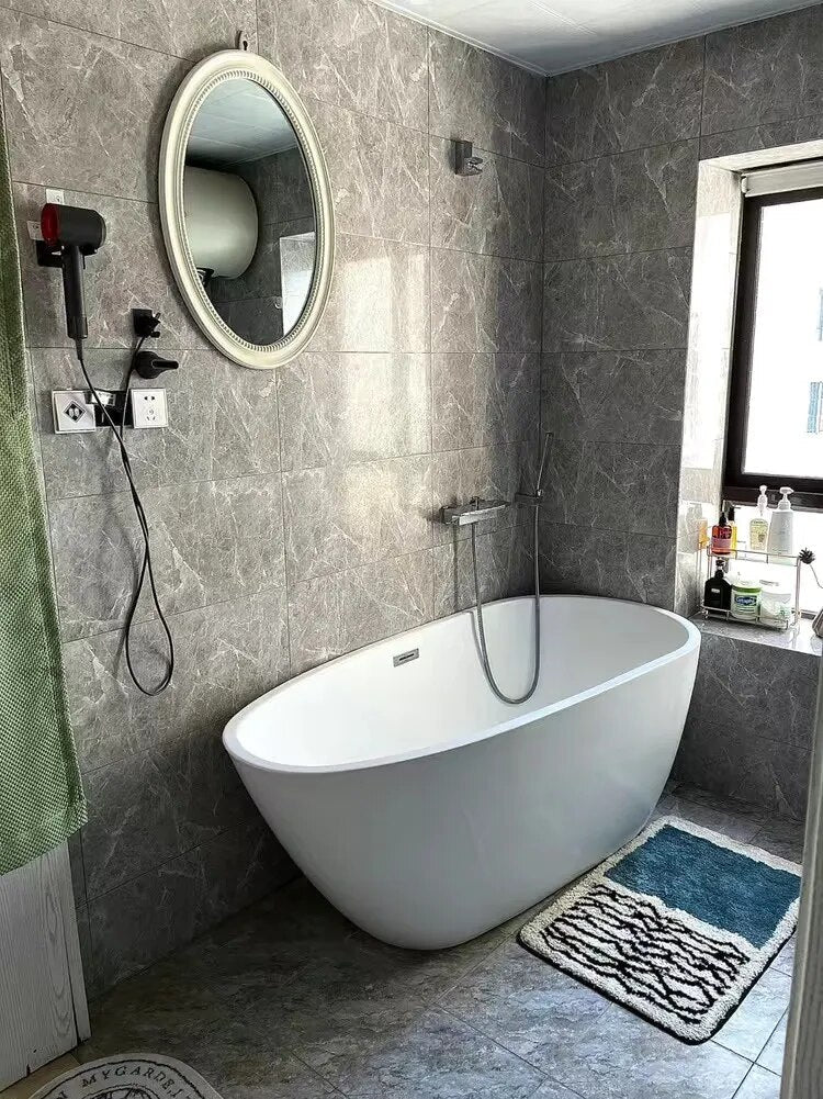 Frendorf | BathCush – Weiche Badematte mit rutschfester Rückseite für elegante Badezimmer