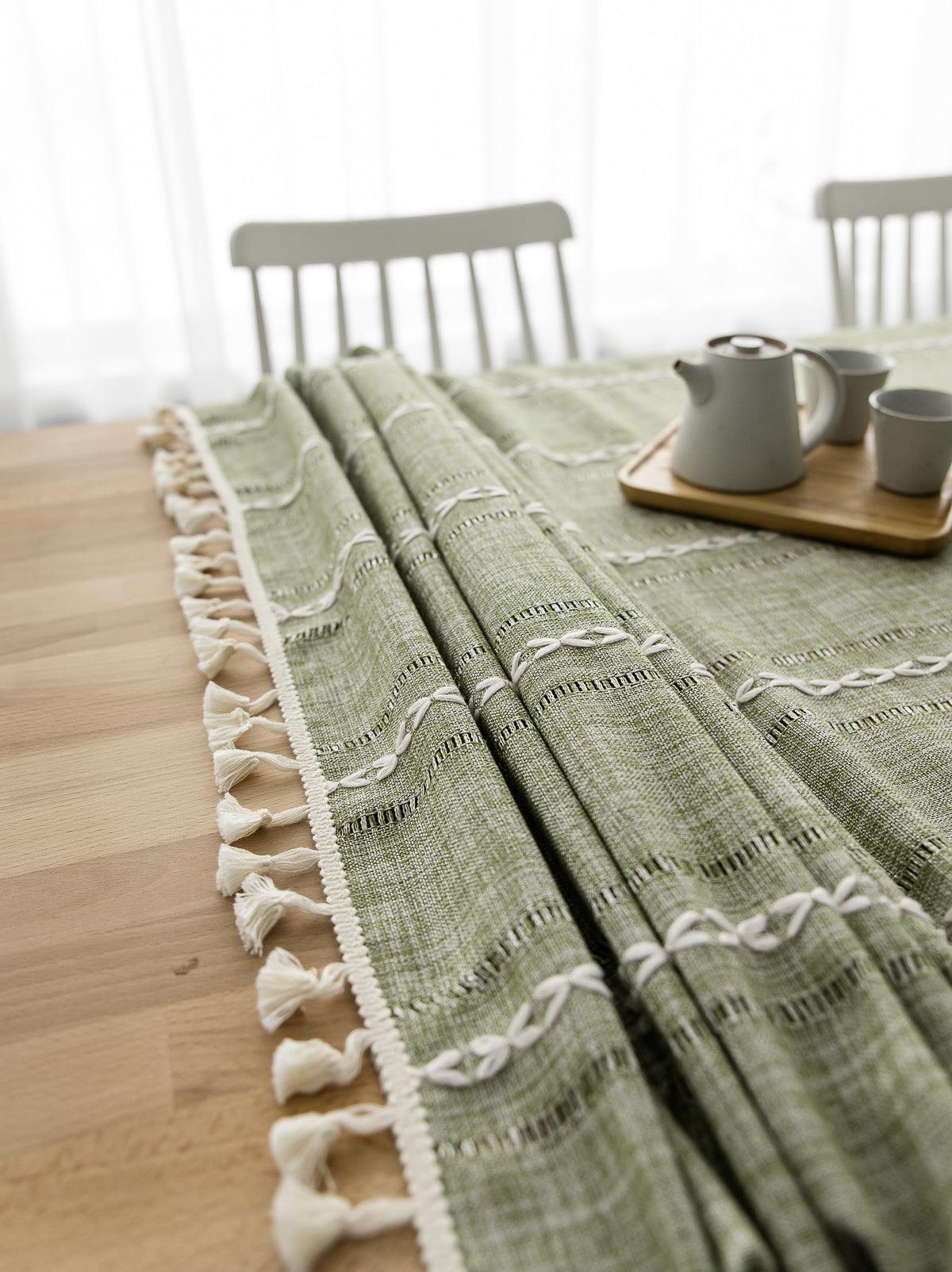 Batillo Leinentischdecke | Tischdecke, Innen- & Außenbereich
