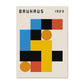 Deutsche Retro Kunst Galerie Wand Leinwand Poster