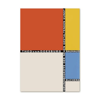Deutsche Retro Kunst Galerie Wand Leinwand Poster