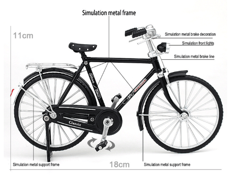 Frendorf | Fahrrad - Do-It-Yourself-Fahrradmodell Maßstab Spielzeug