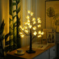 Frendorf | GlowBirch Faseroptische Baumleuchte | Weiße Birke Design | Stimmungsvolle Beleuchtung | Deko für Zuhause