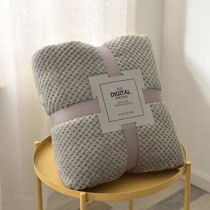 Frendorf | SnuggleWeave Waffeldecke | Ultraweiche Kuscheldecke | Stilvolles Design | Leicht & Atmungsaktiv