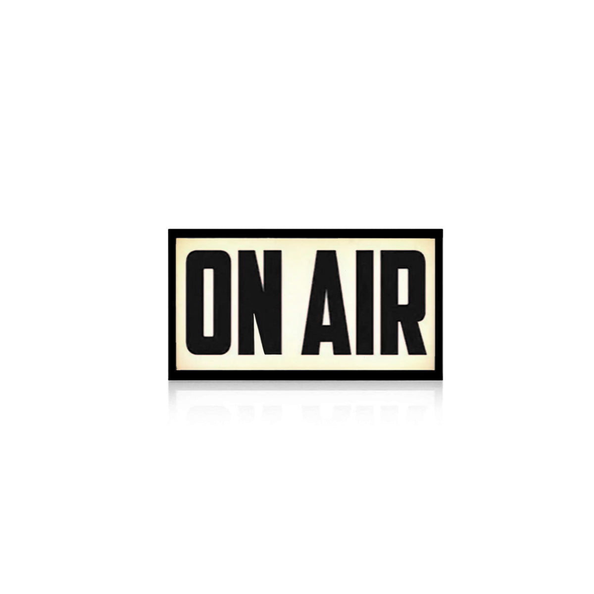 On Air Zeichen Retro Lichtkasten Tischlampe
