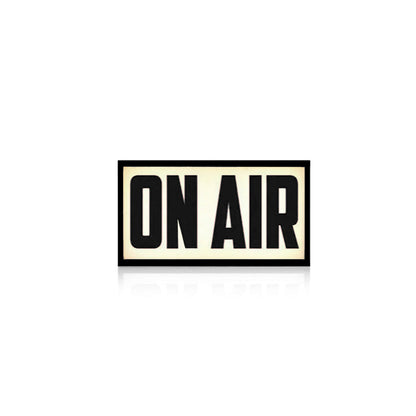 On Air Zeichen Retro Lichtkasten Tischlampe