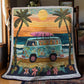Camping Van In Beach Decke