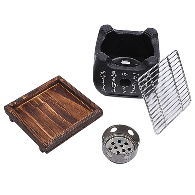 Frendorf | BBQ Grill Holzkohlegrill Grills Indoor Outdoor BBQ Grill Pfanne Herd